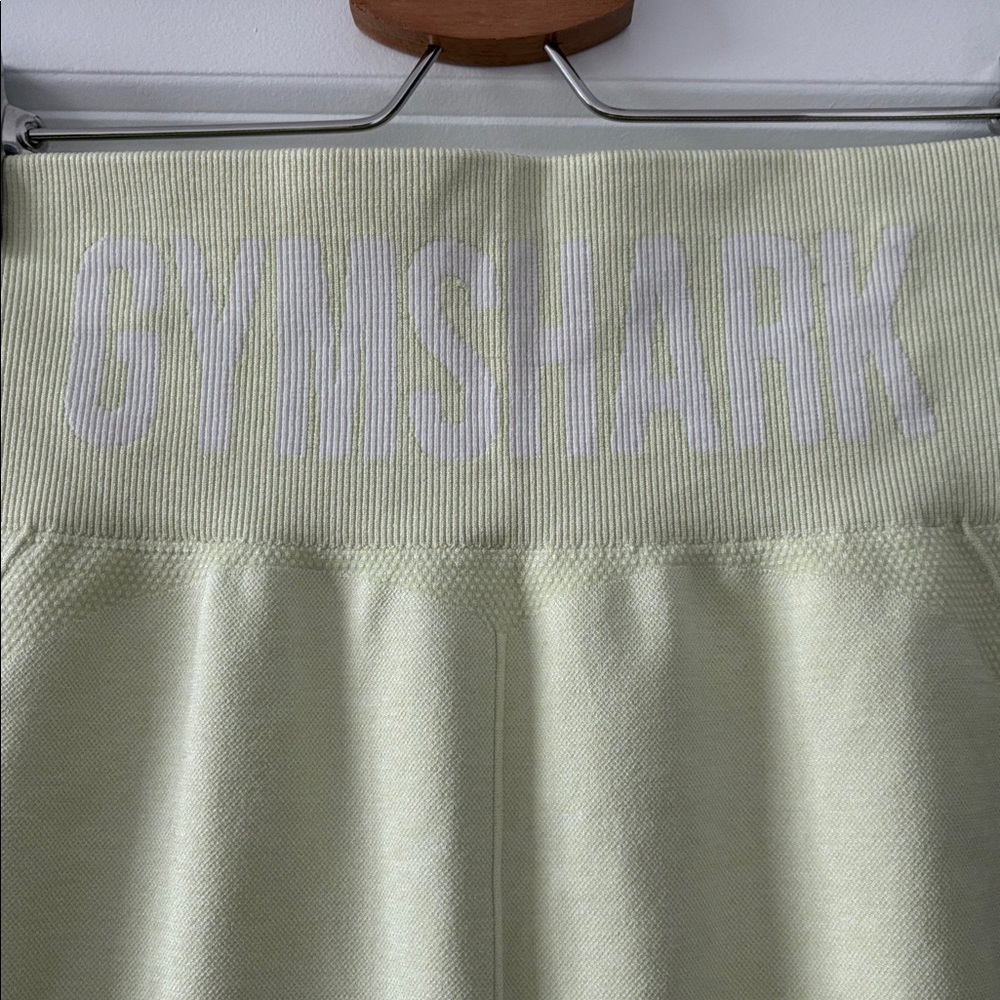 Gymshark Size M Flex Cycling Shorts - Light Green - Picture 6 of 7